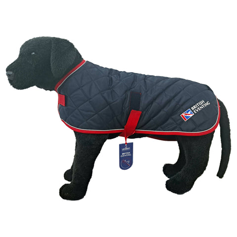 British Eventing Showerproof Navy Dog Coat
